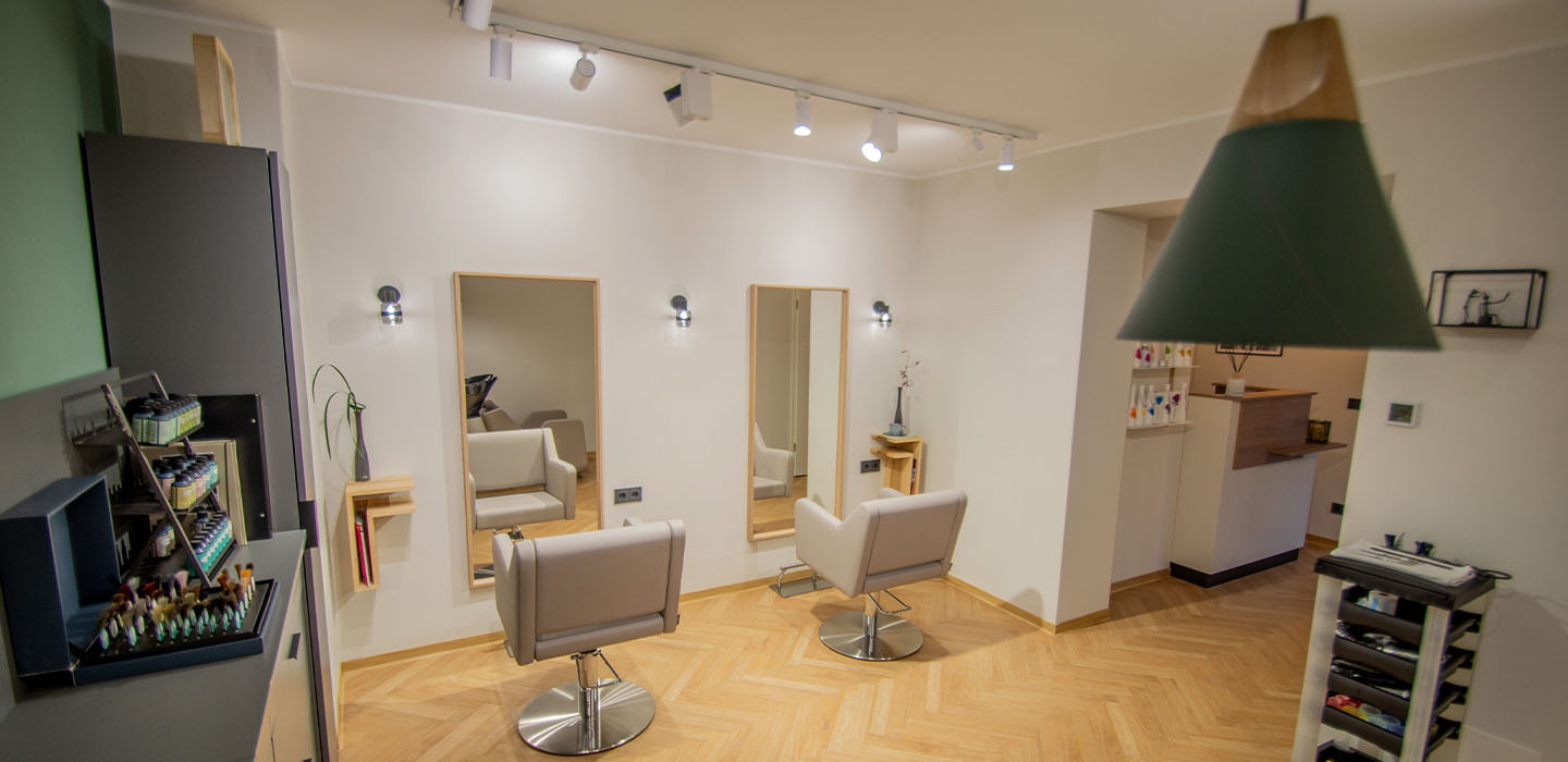 Friseursalon Raumansicht