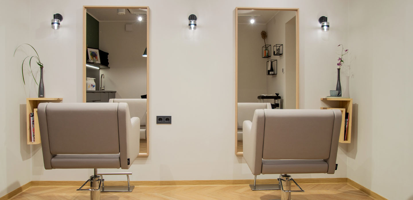 Friseursalon Stylingbereich